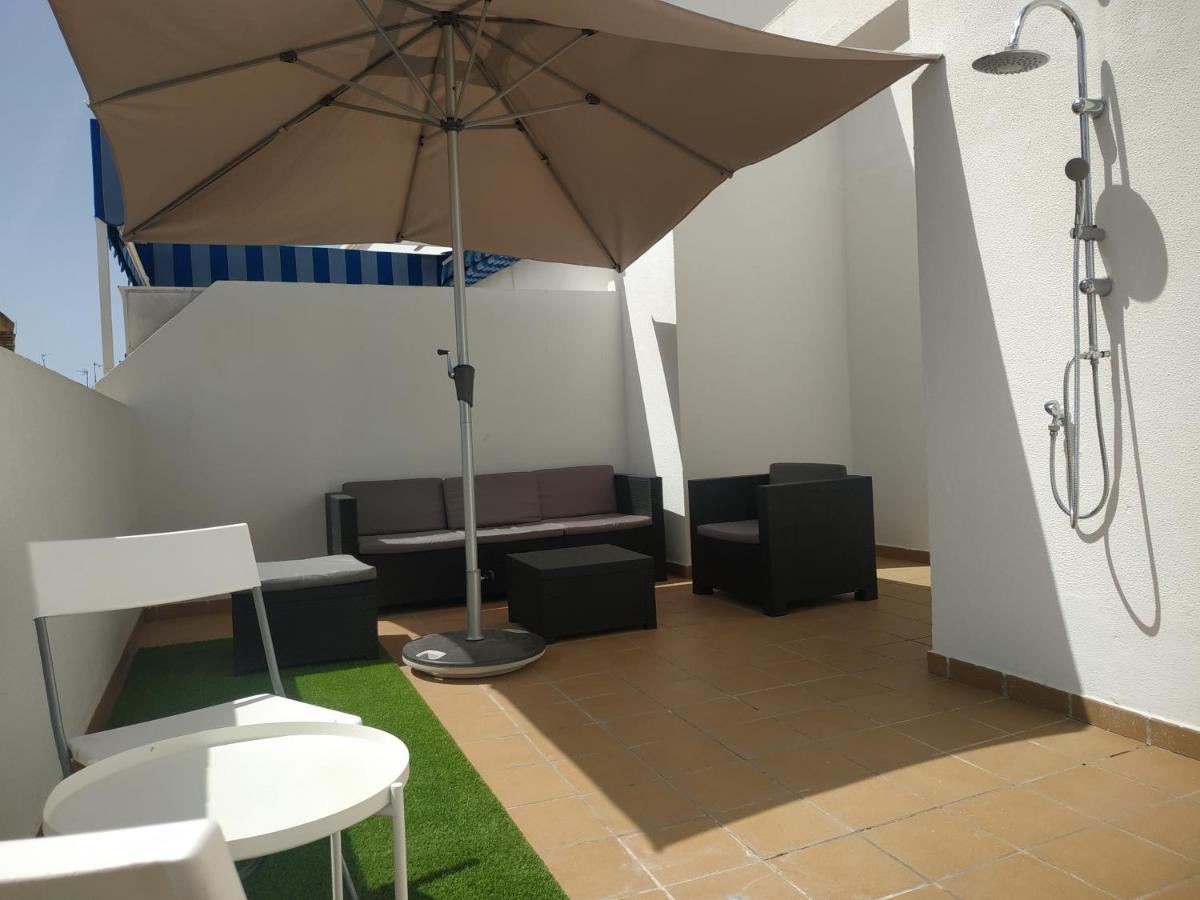 Апартаменты Atico En El Centro, Terraza 20 M2, Garaje, Wi-Fi, Ac Санлукар-де-Баррамеда Экстерьер фото