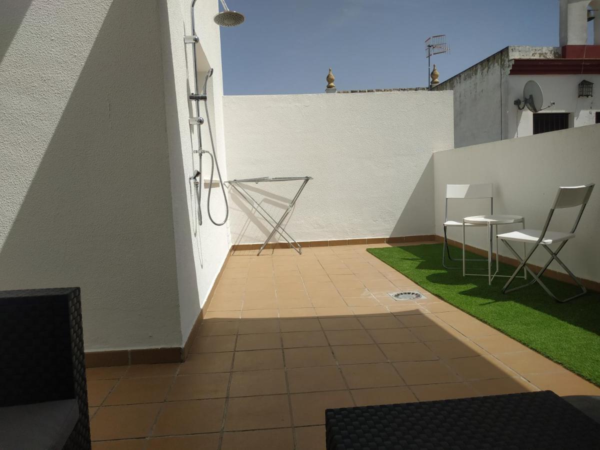 Апартаменты Atico En El Centro, Terraza 20 M2, Garaje, Wi-Fi, Ac Санлукар-де-Баррамеда Экстерьер фото